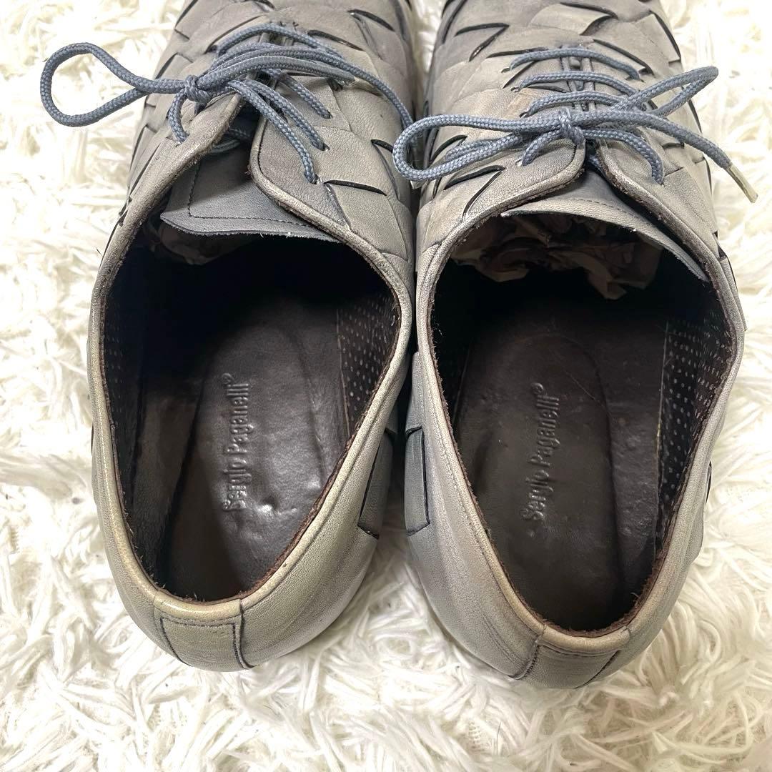 美品 Sergio Paganelli イントレチャート 43 オールレザー