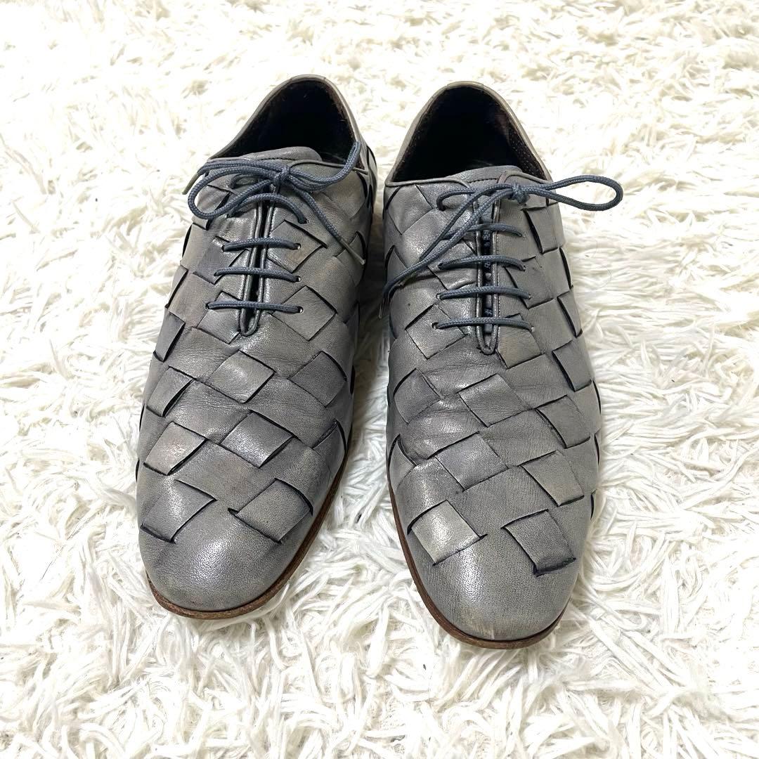 美品 Sergio Paganelli イントレチャート 43 オールレザー