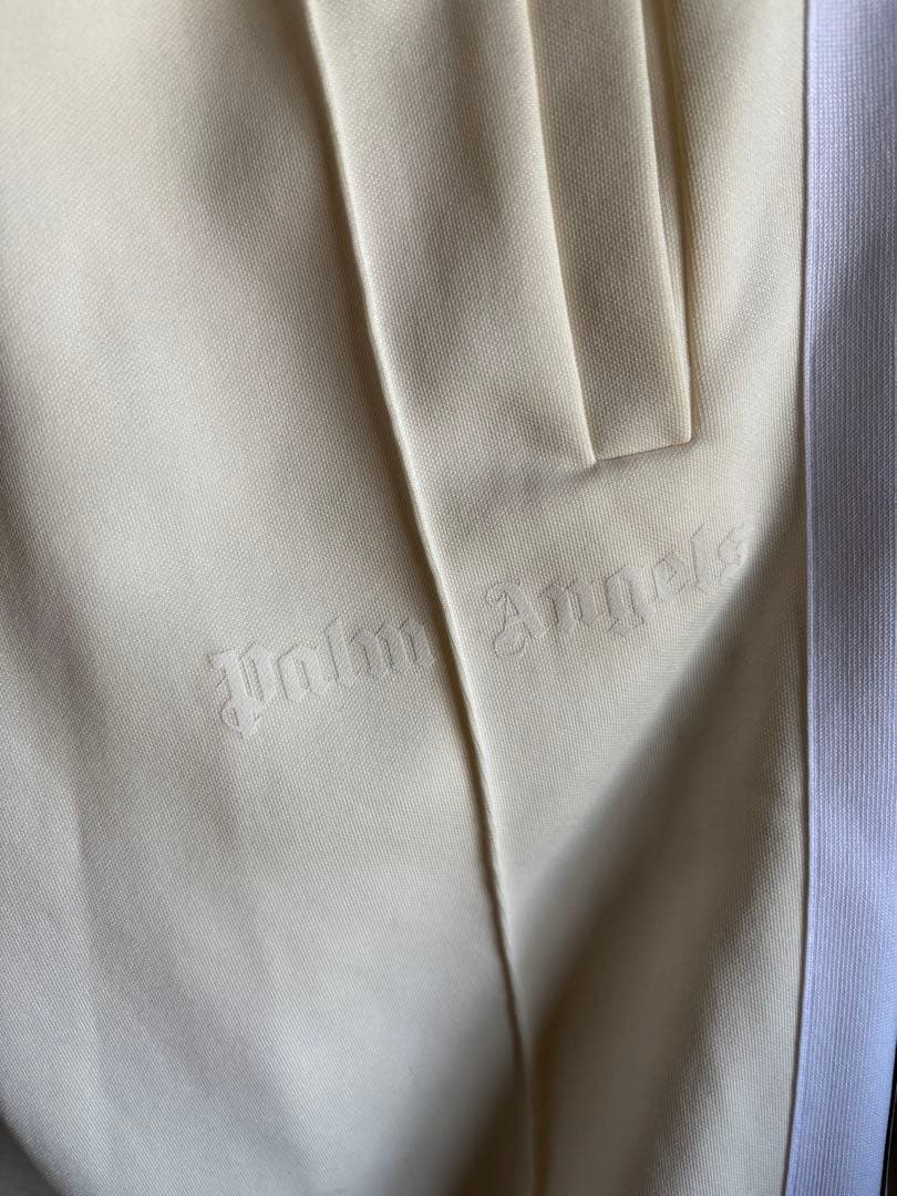 Palm Angels クリーム　パンツ　トラックパンツ