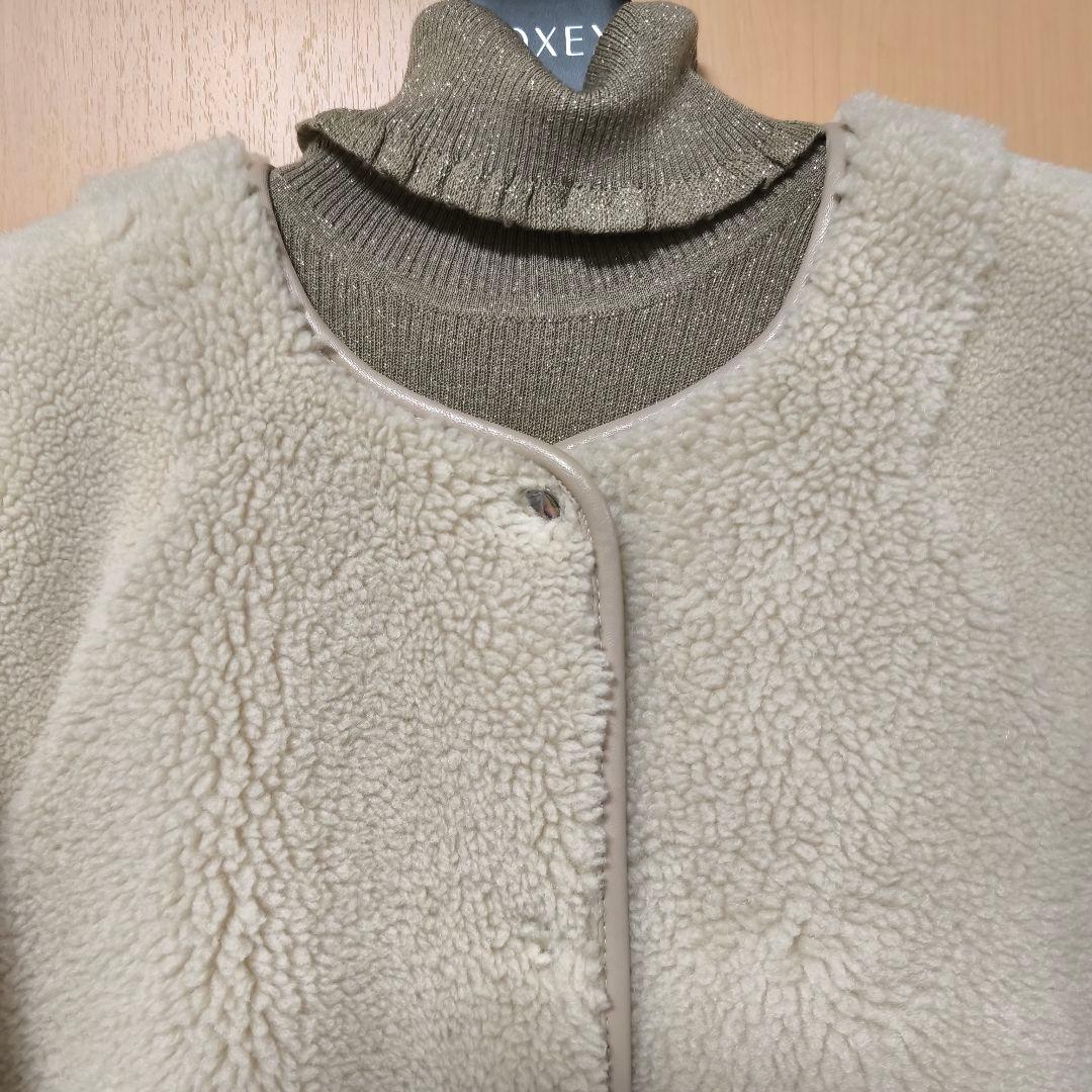 セール中❣️レリアン【美品未使用に近い】ボアコート　９号