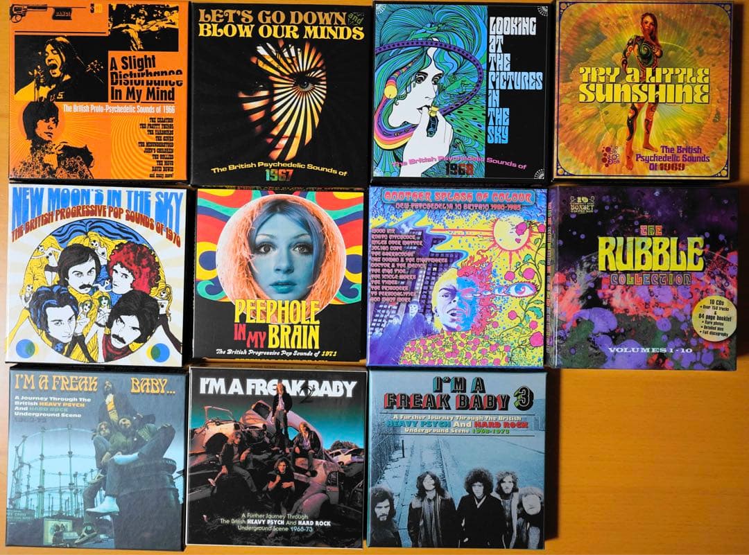 British Psychedelic Sounds Series CD まとめ