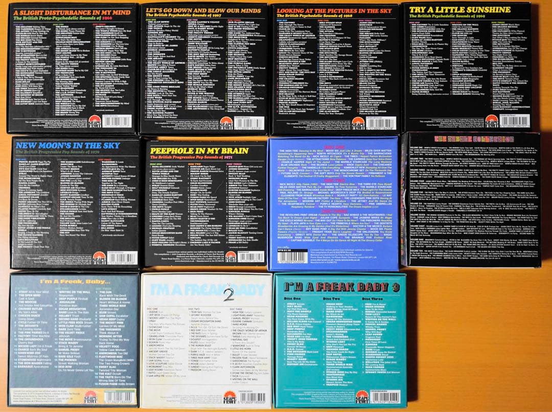British Psychedelic Sounds Series CD まとめ