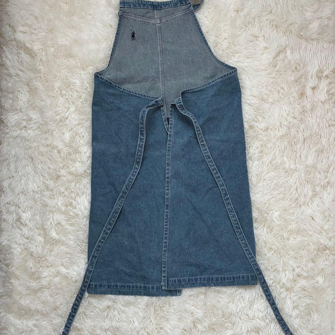 ■美品■ Ralph Lauren ラルフローレン デニム エプロン
