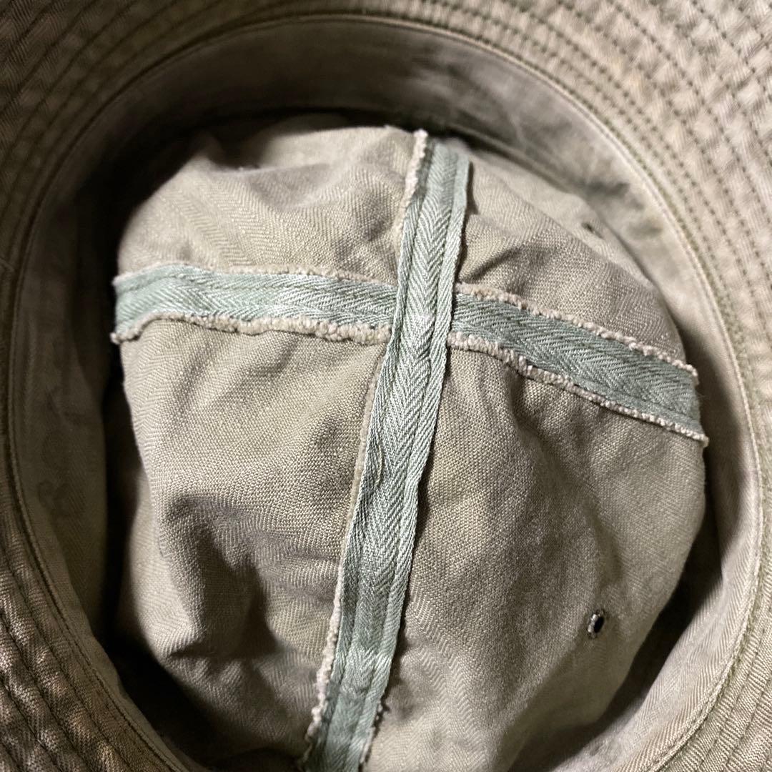 40s ビンテージUS ARMY HBT ヘリンボーンツイル ハット