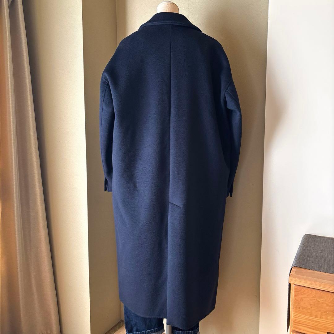 ENFOLD トップリバーチェスターコート【ネイビー:38】