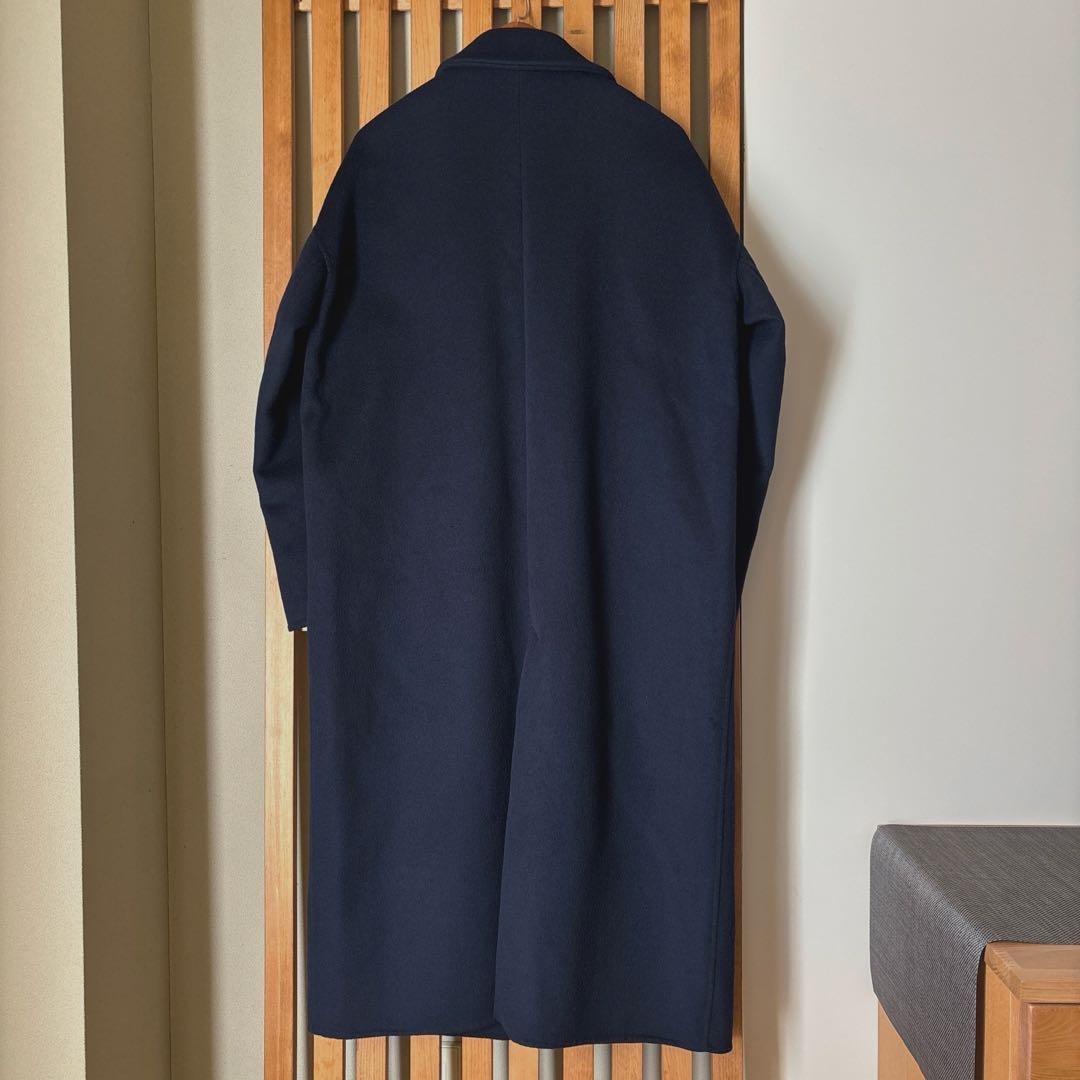 ENFOLD トップリバーチェスターコート【ネイビー:38】