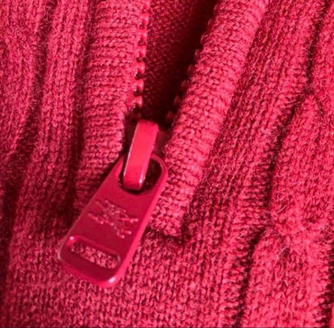 BURBERRY GOLF ハーフジップ ニット セーター LLサイズ カシミヤ