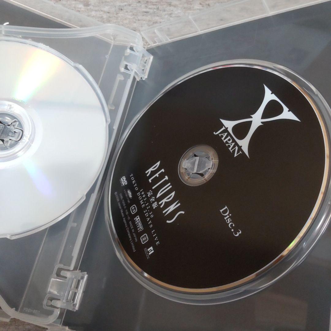 X JAPAN RETURNS 完全版 DVD-BOX　初回生産限定盤　新品同様