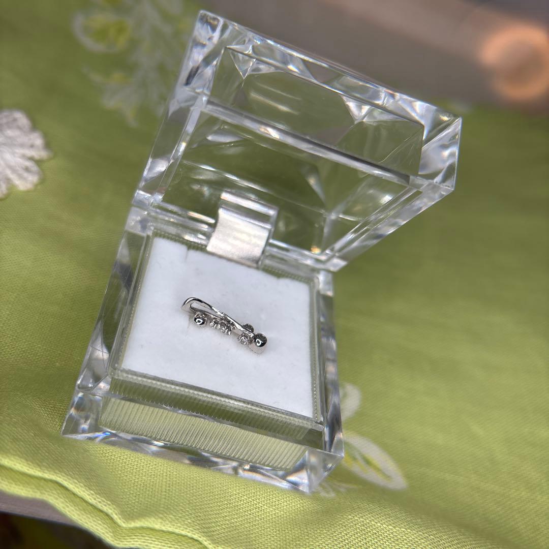 空*様 プラチナ900 ローズカットダイヤモンドペンダントトップ