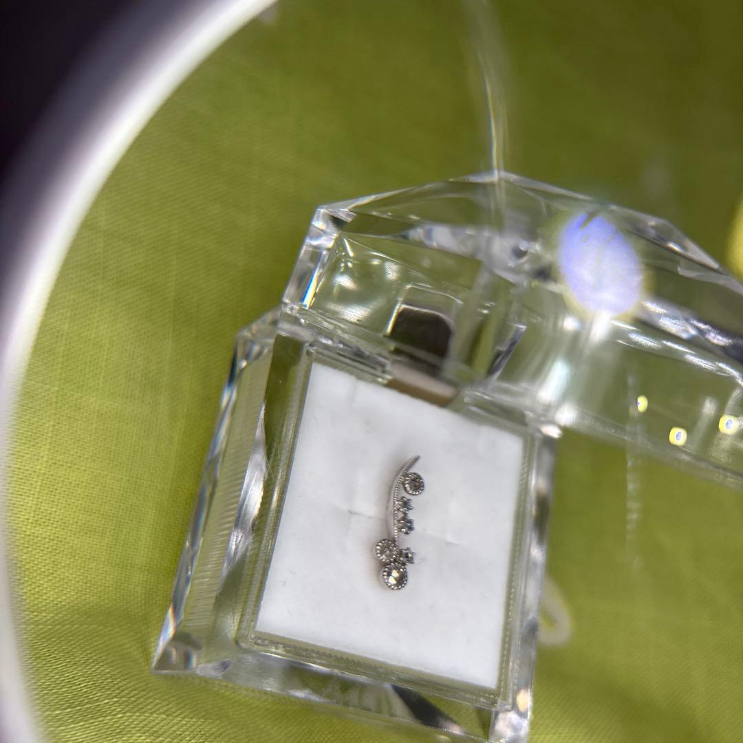 空*様 プラチナ900 ローズカットダイヤモンドペンダントトップ