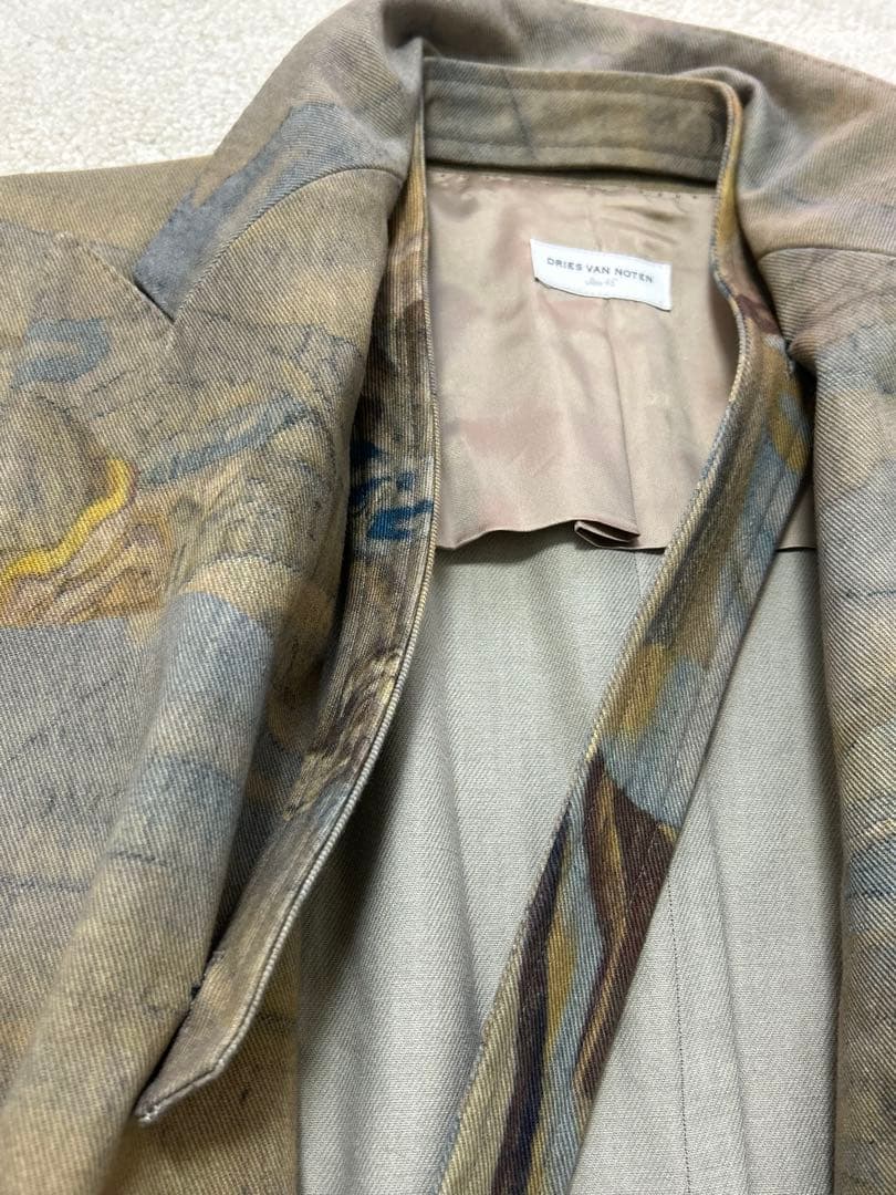 《未使用品》DRIES VAN NOTEN ダブルブレスト　テーラードジャケット