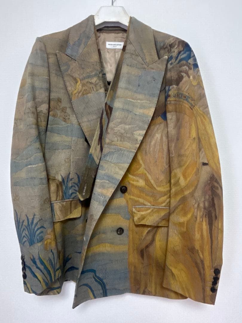 《未使用品》DRIES VAN NOTEN ダブルブレスト　テーラードジャケット