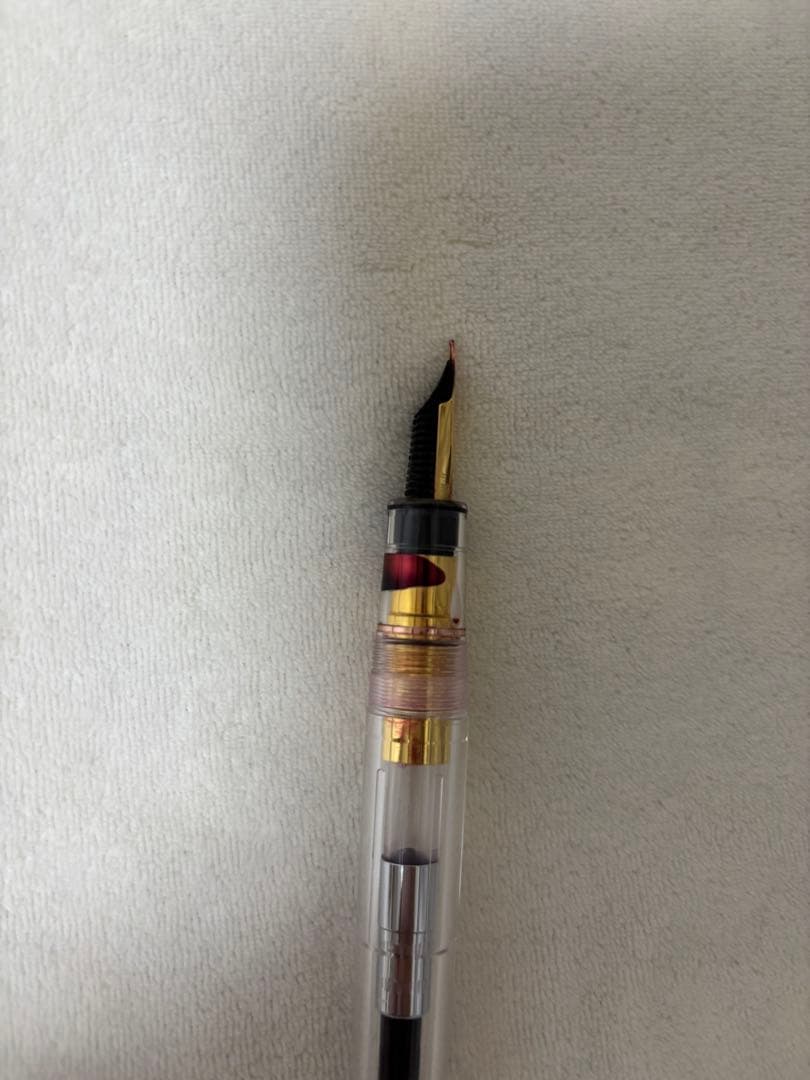 【万年筆】SAILOR セーラー　FOUNDED 1911 透明　21K