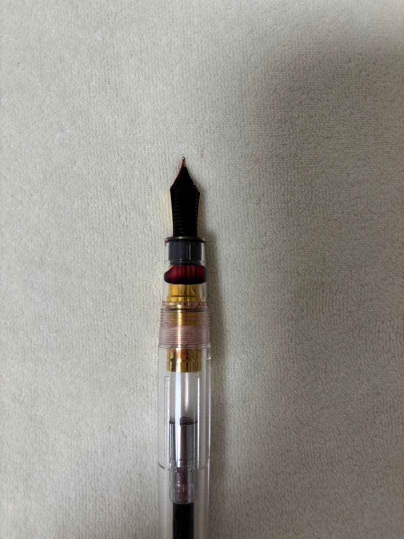 【万年筆】SAILOR セーラー　FOUNDED 1911 透明　21K