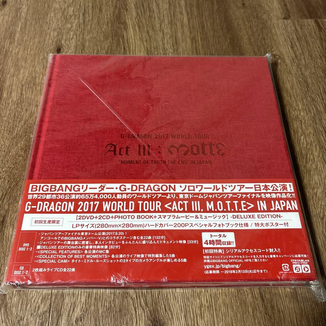 G-DRAGON ソロワールドツアーin JAPAN DVD