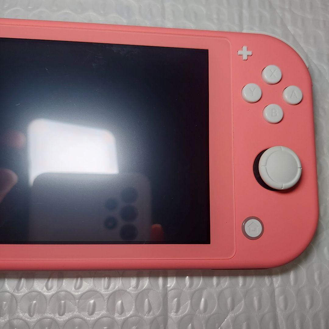 NintendoSwitch Lite本体 コーラルピンク 充電器付き