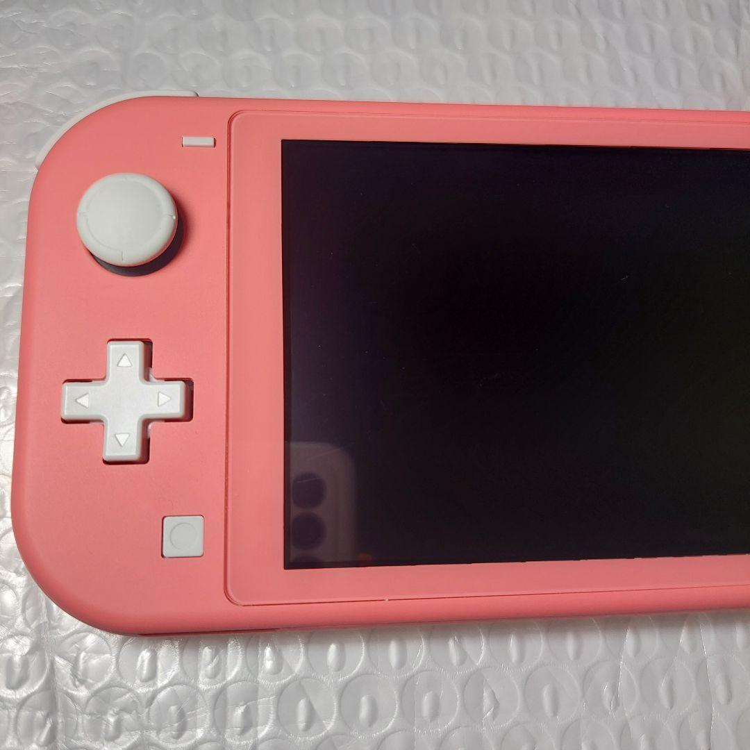 NintendoSwitch Lite本体 コーラルピンク 充電器付き
