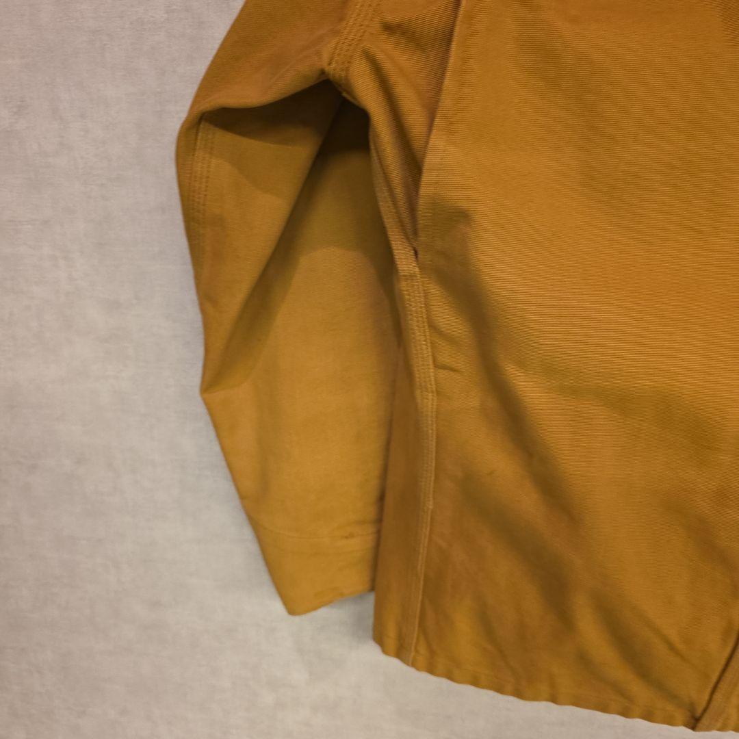 90s USA製　カーハート　ミシガンチョアコート　希少な裏地無し　ヴィンテージ