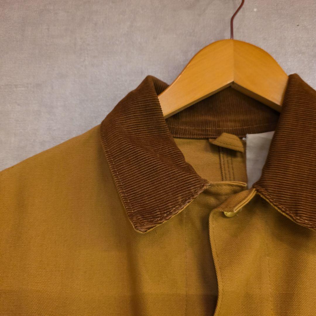 90s USA製　カーハート　ミシガンチョアコート　希少な裏地無し　ヴィンテージ