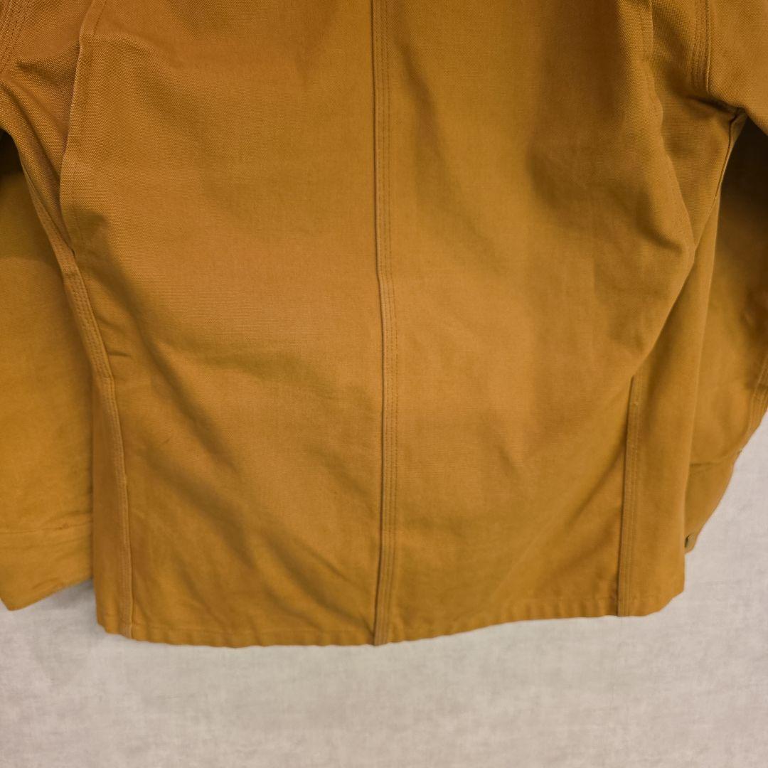 90s USA製　カーハート　ミシガンチョアコート　希少な裏地無し　ヴィンテージ