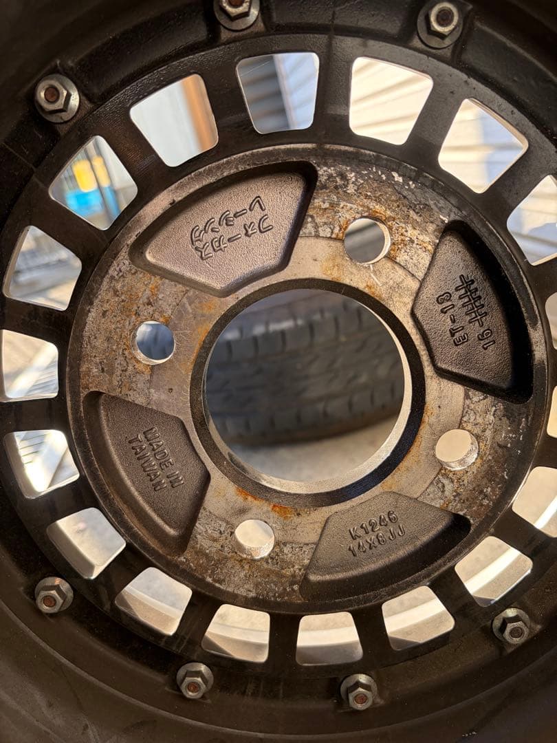 フォーカスレーシング 14インチ ホイール タイヤ付き