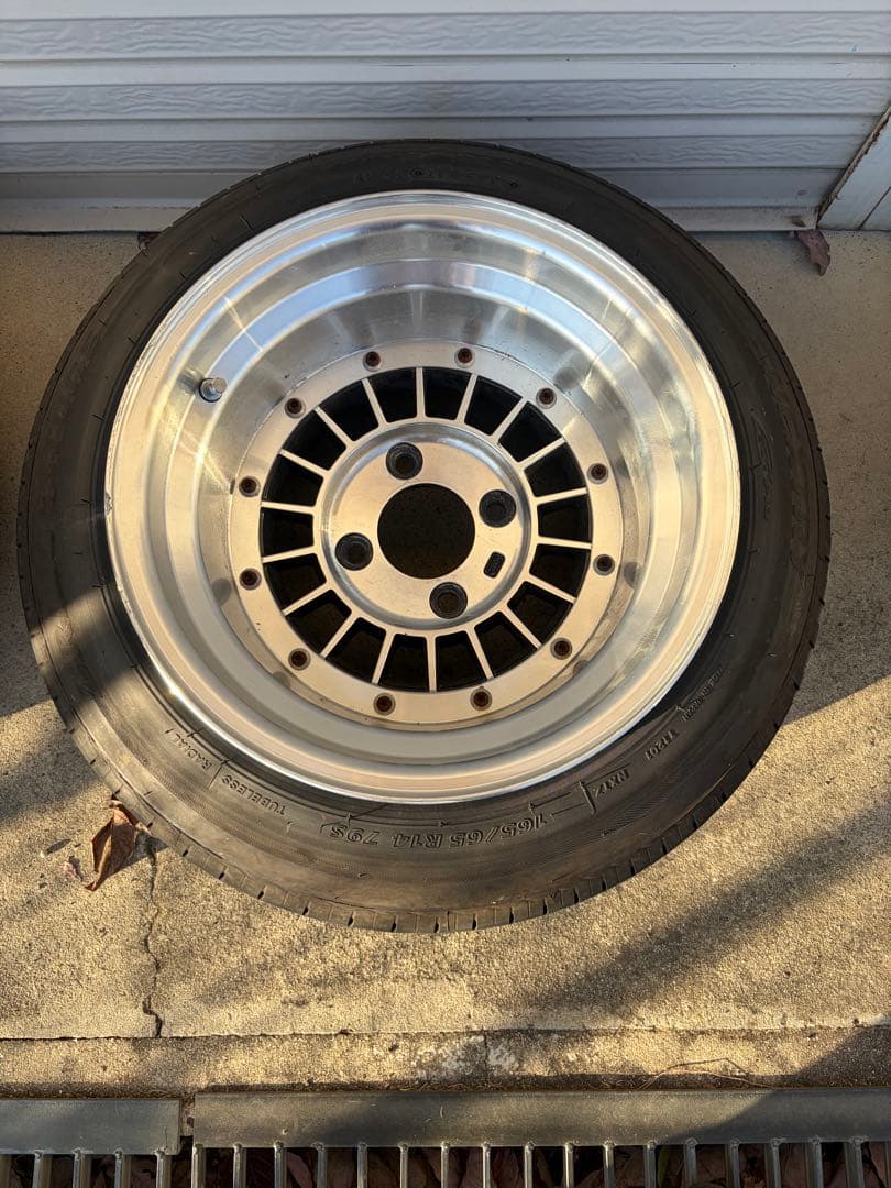 フォーカスレーシング 14インチ ホイール タイヤ付き