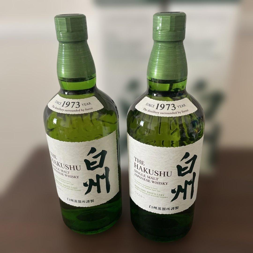 白州　ウイスキー　２本セット サントリー