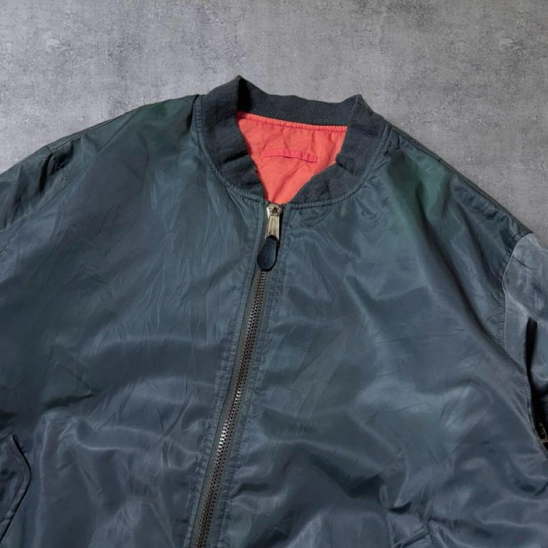 90s USAF MA-1フライトジャケットミリタリー北朝鮮製短丈古着ミリタリー