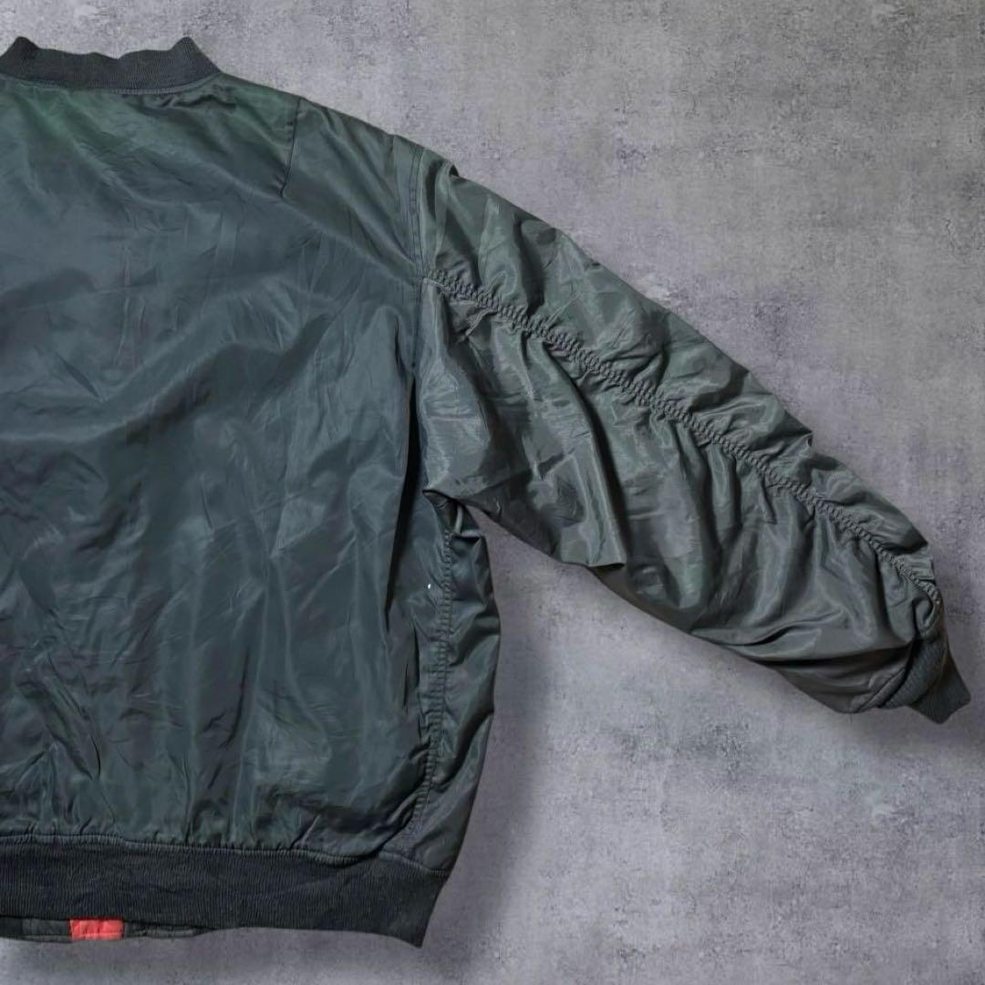 90s USAF MA-1フライトジャケットミリタリー北朝鮮製短丈古着ミリタリー