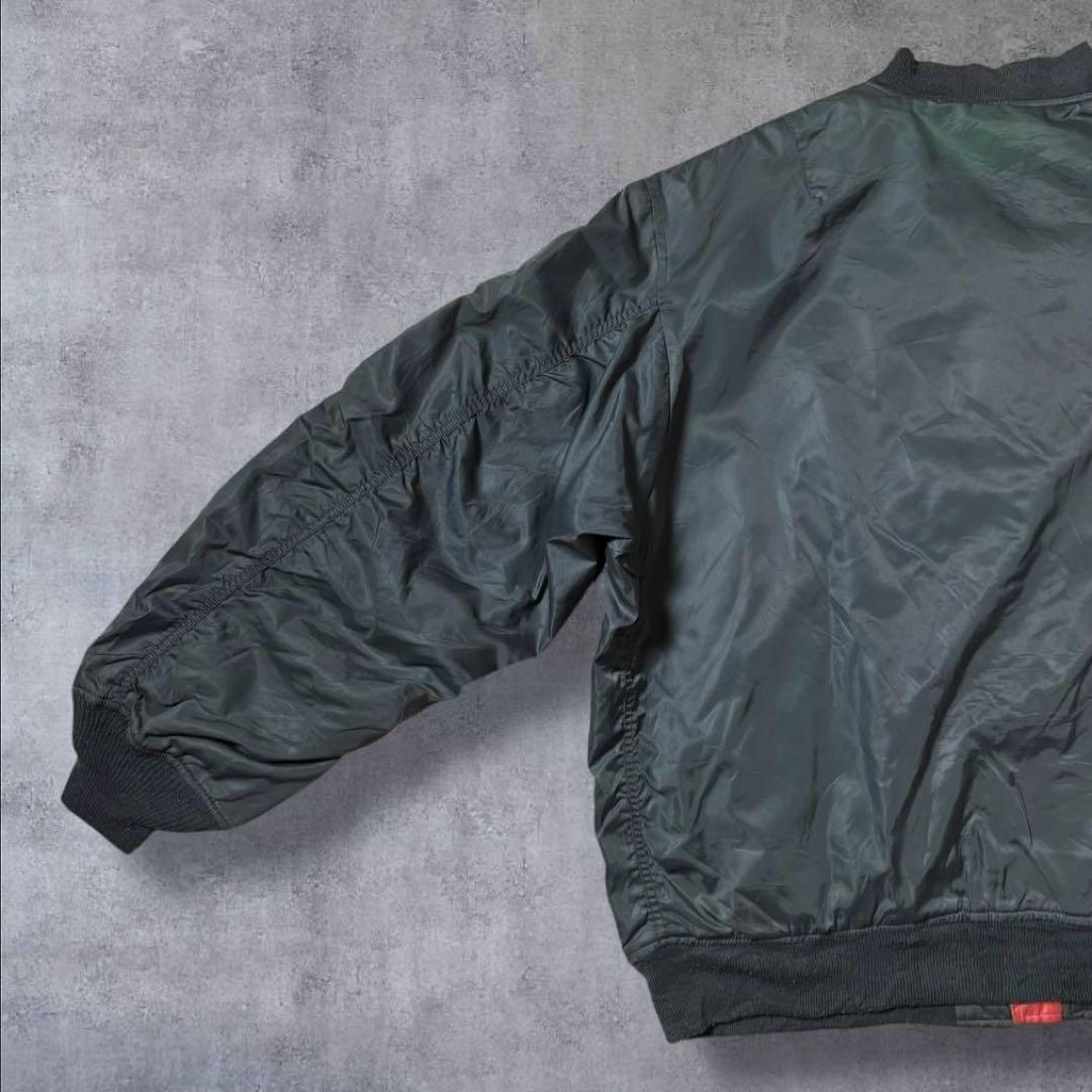 90s USAF MA-1フライトジャケットミリタリー北朝鮮製短丈古着ミリタリー