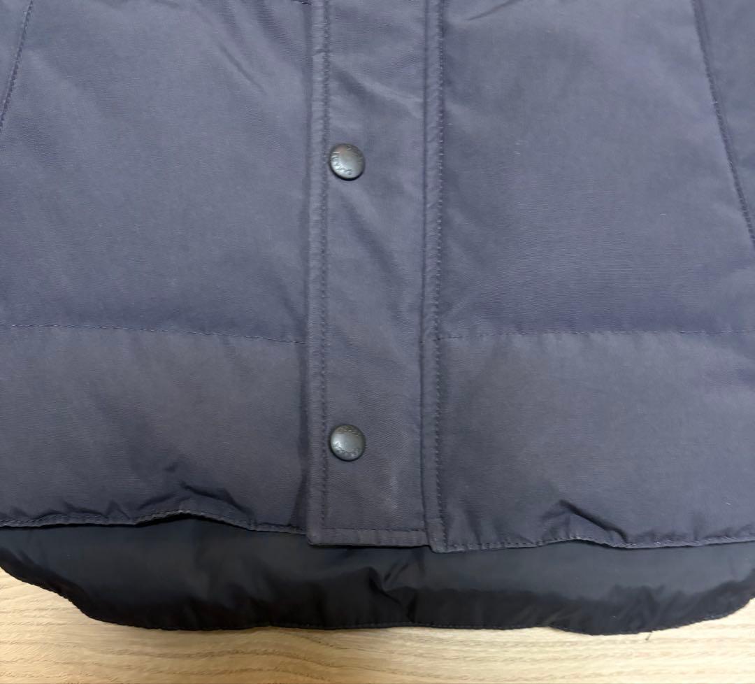 最終値下 カナダグース ガーソンベスト ネイビーXS 国内正規品 千駄ヶ谷店購入