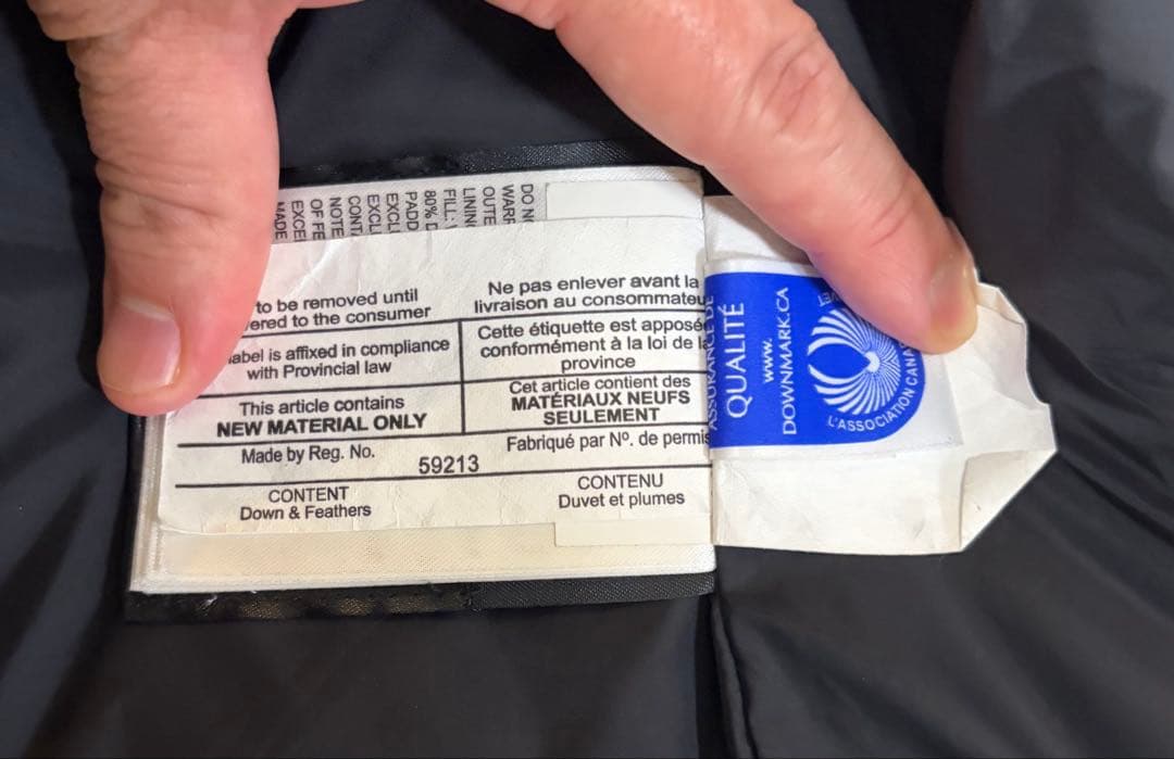 最終値下 カナダグース ガーソンベスト ネイビーXS 国内正規品 千駄ヶ谷店購入