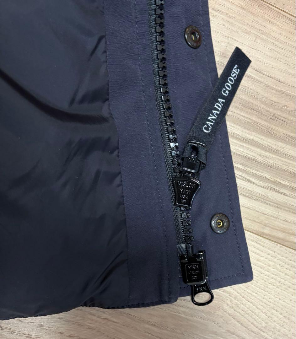 最終値下 カナダグース ガーソンベスト ネイビーXS 国内正規品 千駄ヶ谷店購入