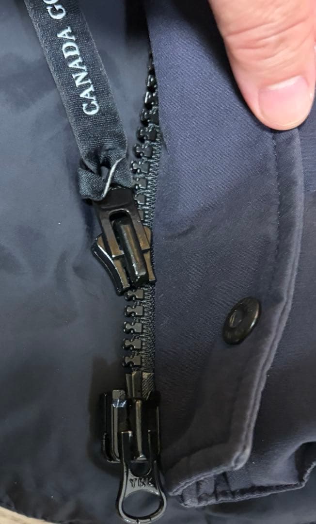 最終値下 カナダグース ガーソンベスト ネイビーXS 国内正規品 千駄ヶ谷店購入