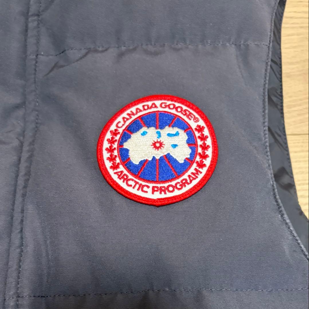 最終値下 カナダグース ガーソンベスト ネイビーXS 国内正規品 千駄ヶ谷店購入