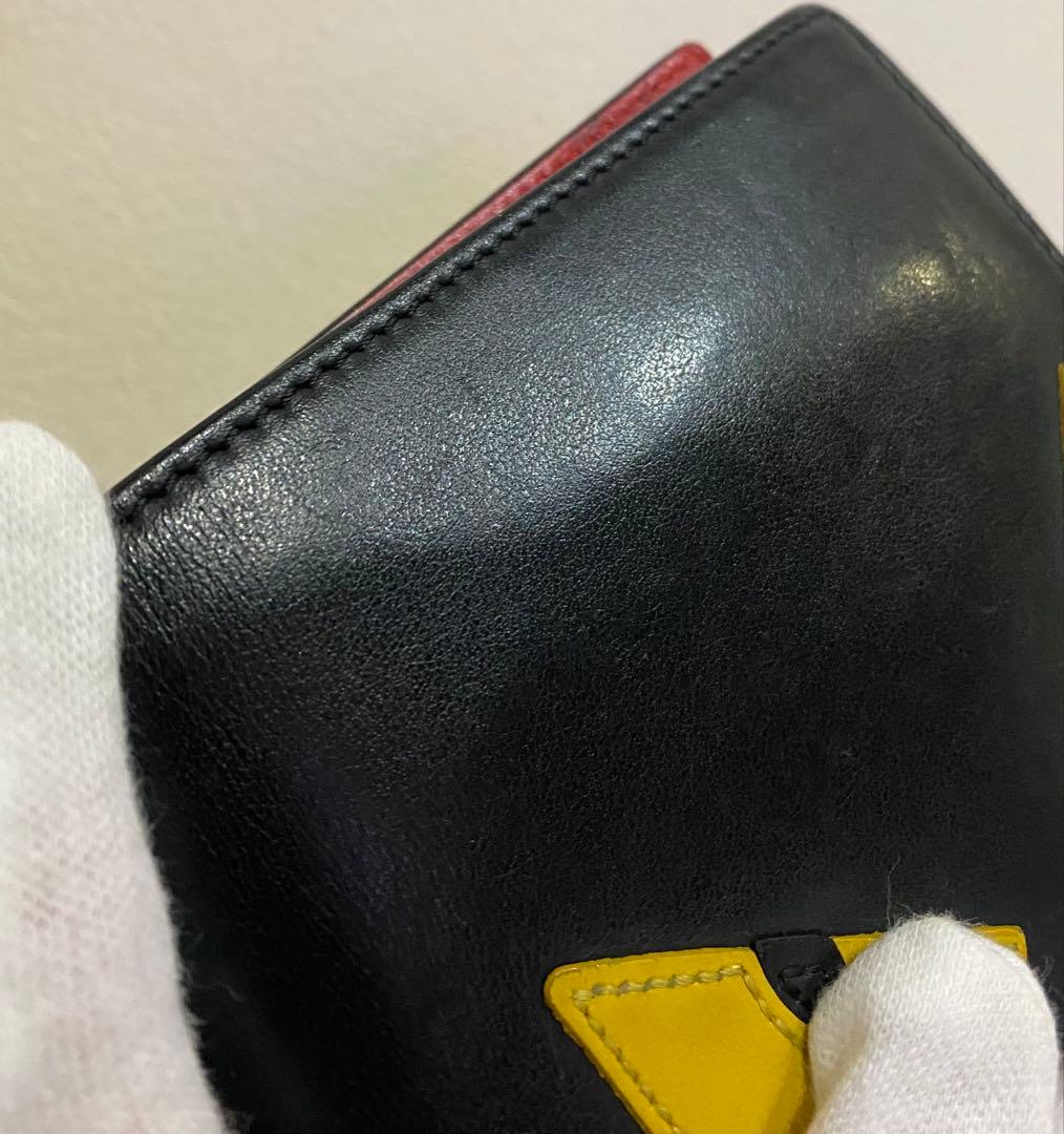FENDI フェンディ モンスター 二つ折り財布