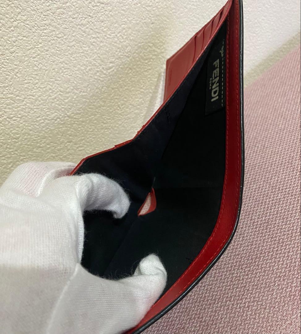 FENDI フェンディ モンスター 二つ折り財布