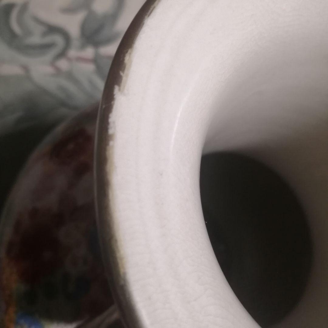 九谷焼 　陶正　大花瓶　高さ35cm 花器　飾壷