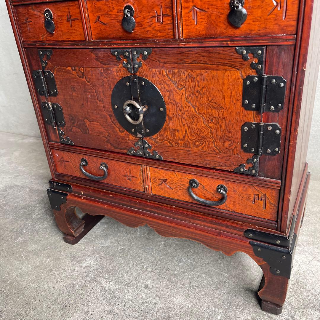 李朝家具　朝鮮家具　薬箪笥　ヤクジャン