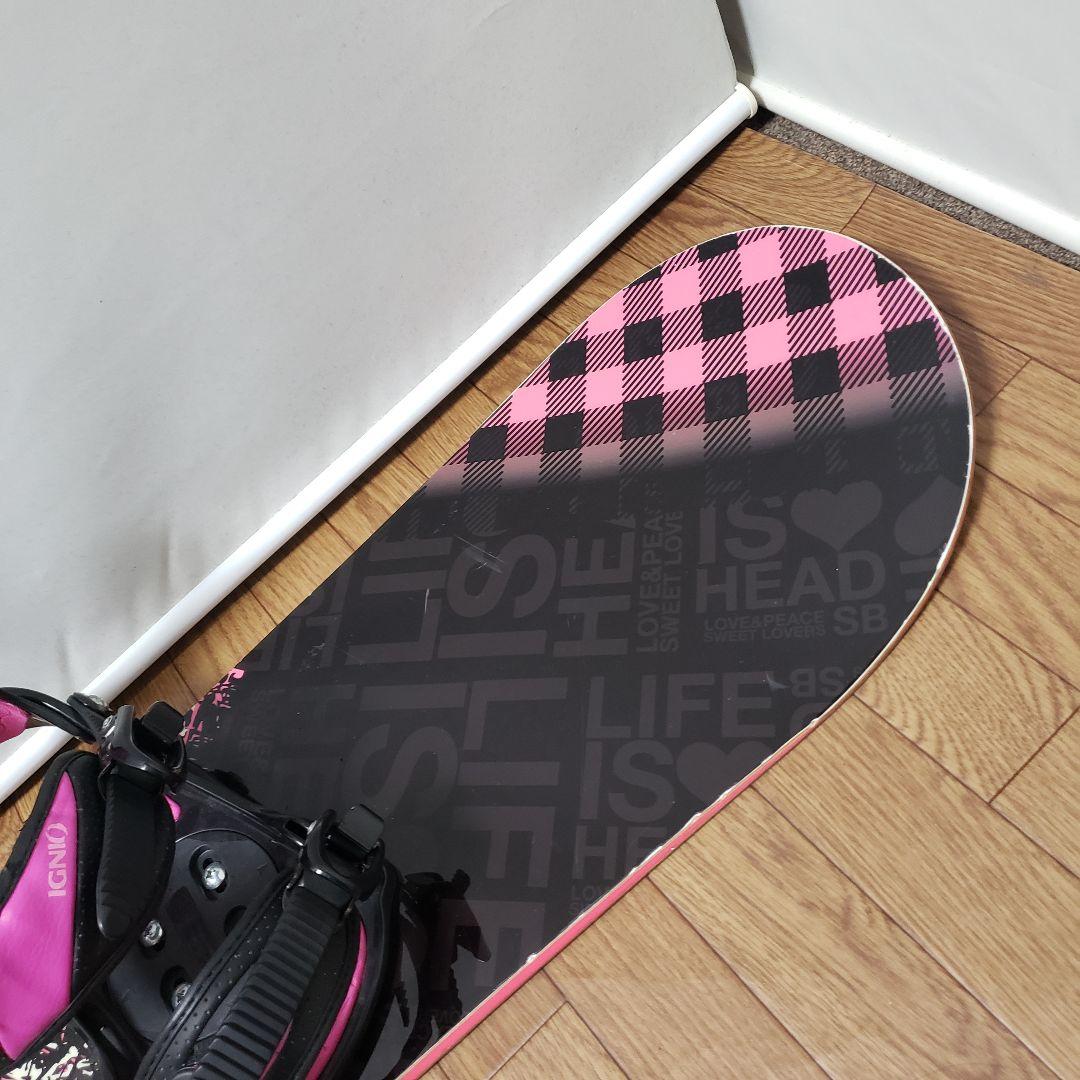 専用 HEAD IGNIO 138cm スノーボードセット 送料無料