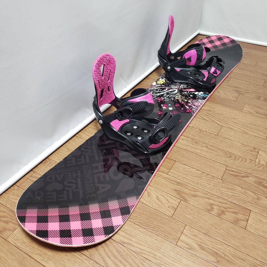 専用 HEAD IGNIO 138cm スノーボードセット 送料無料