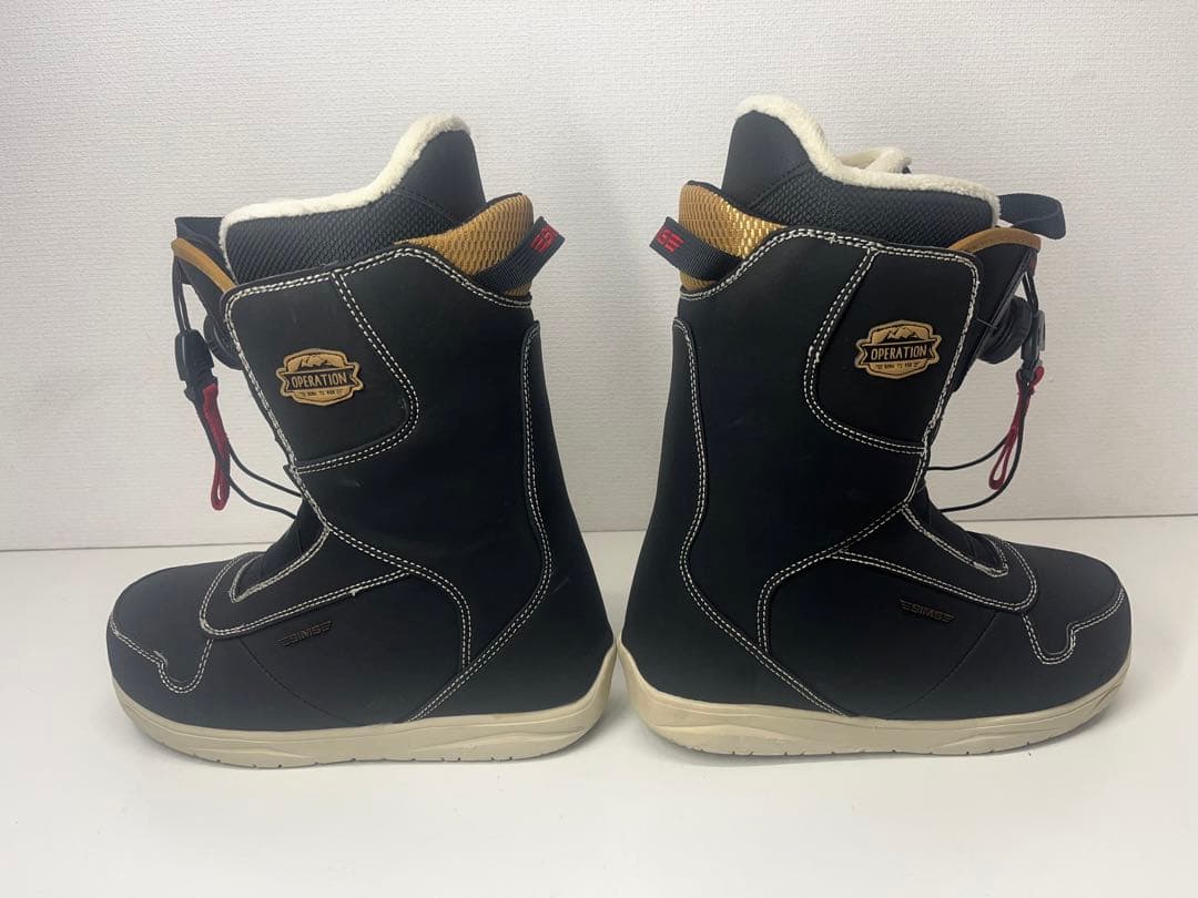 美品 シミス SIMSスノボ ブーツ 24.5cm スノーボード ボア BOA