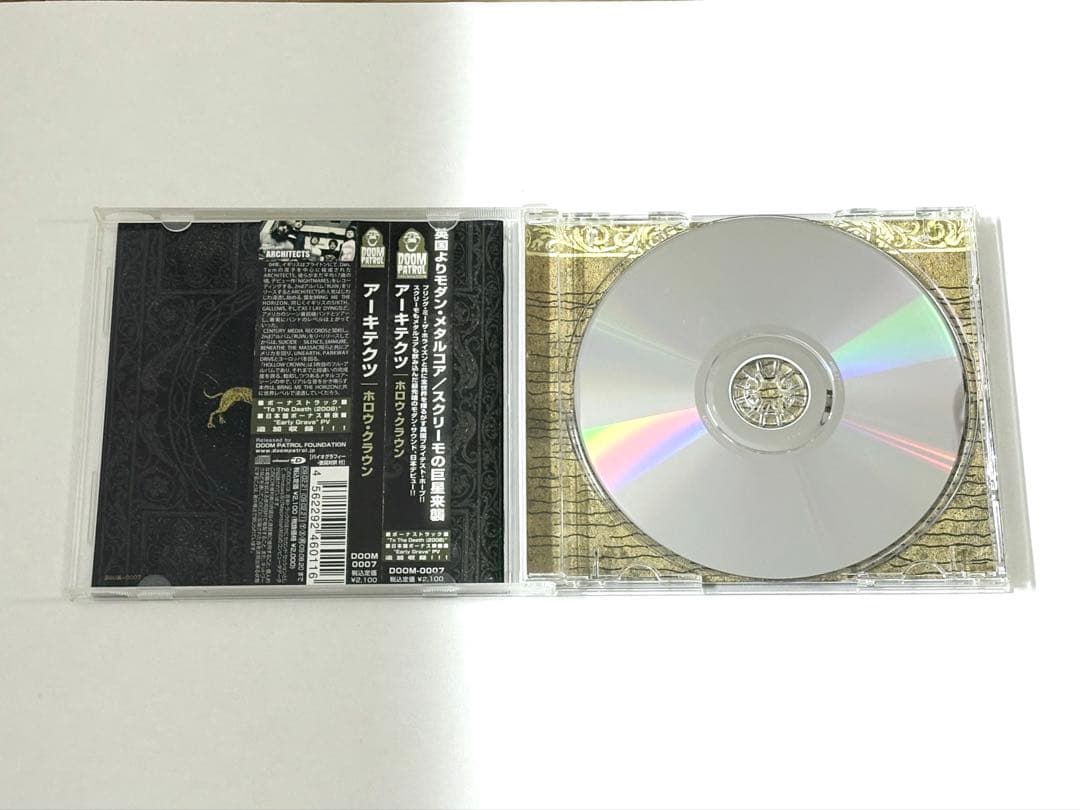 日本盤　帯付き　architects 『hollow crown』