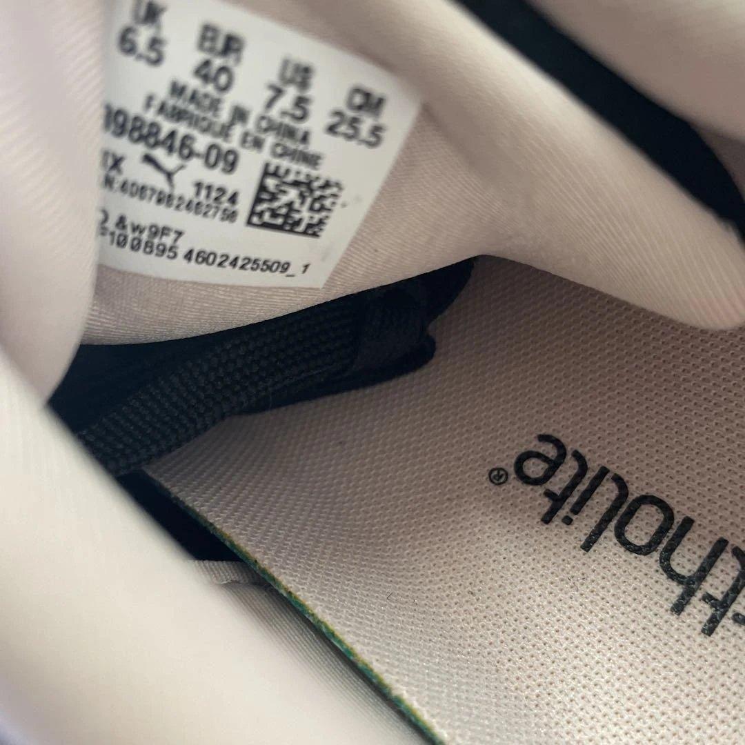 PUMA スピードキャット　ブラック/ピンク25.5