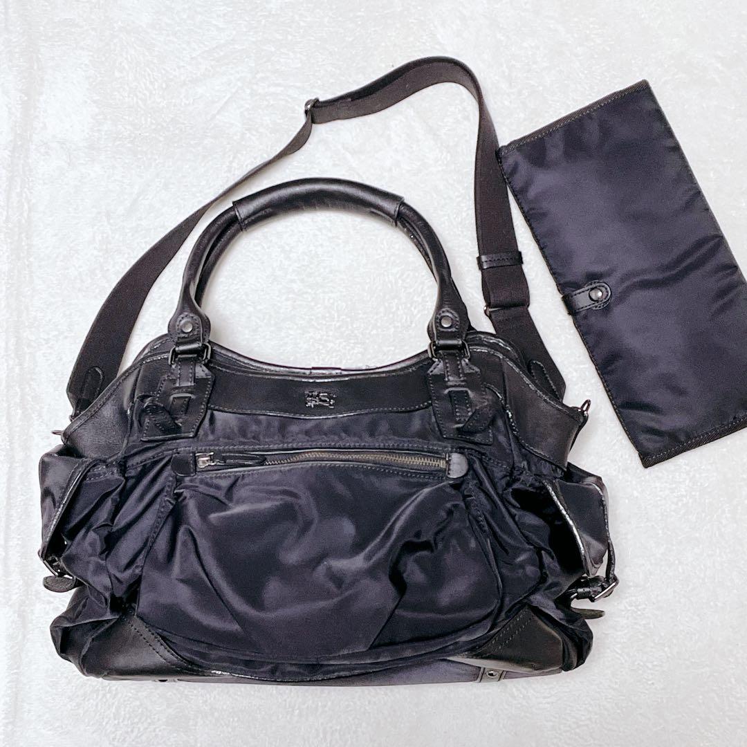 バーバリー　ロンドン　2way ショルダーバッグ　トートバッグ　ポーチマット付属