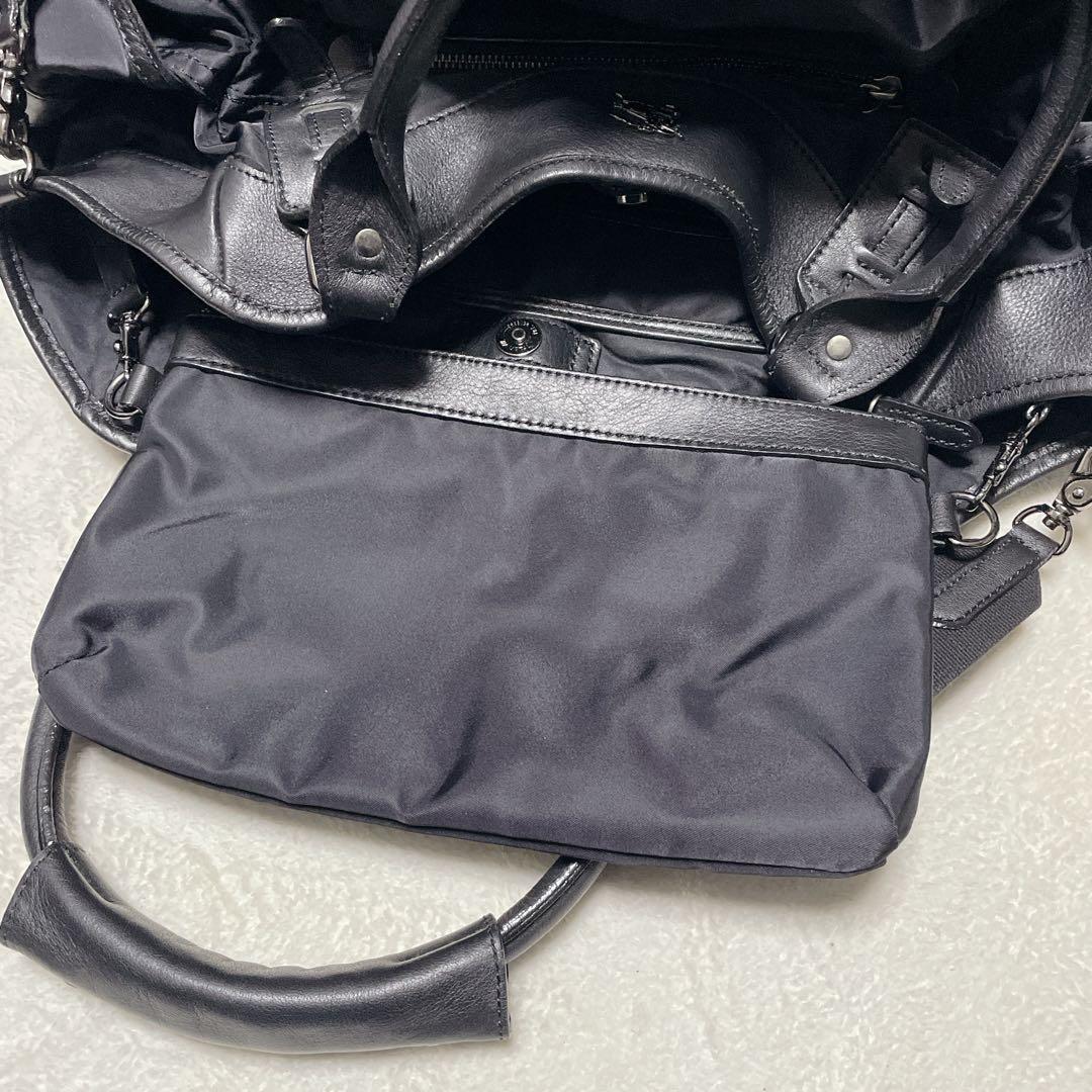 バーバリー　ロンドン　2way ショルダーバッグ　トートバッグ　ポーチマット付属