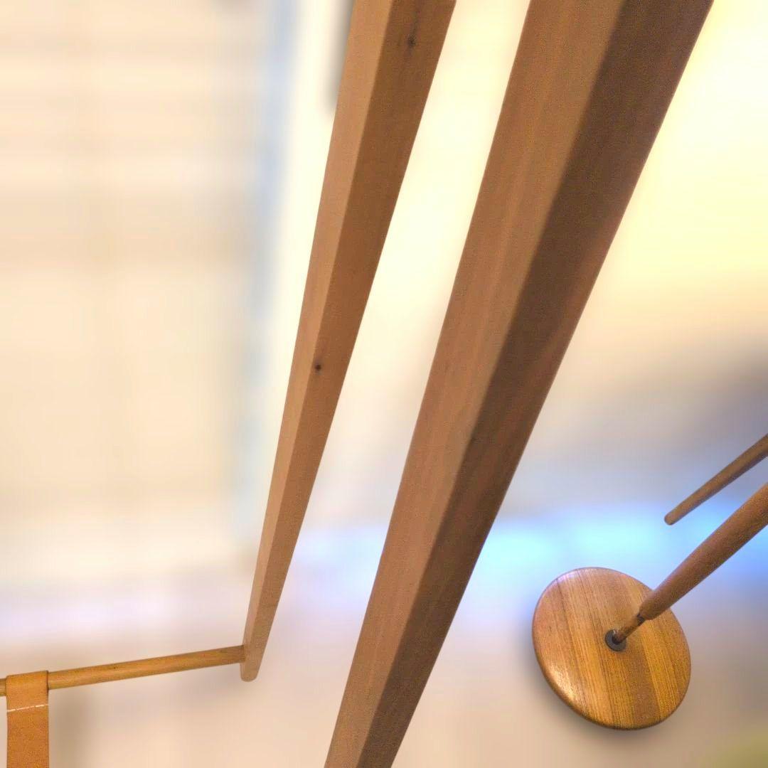 旭川家具　コサイン　cosine　ドレスラック　コートハンガー　チェリー材製