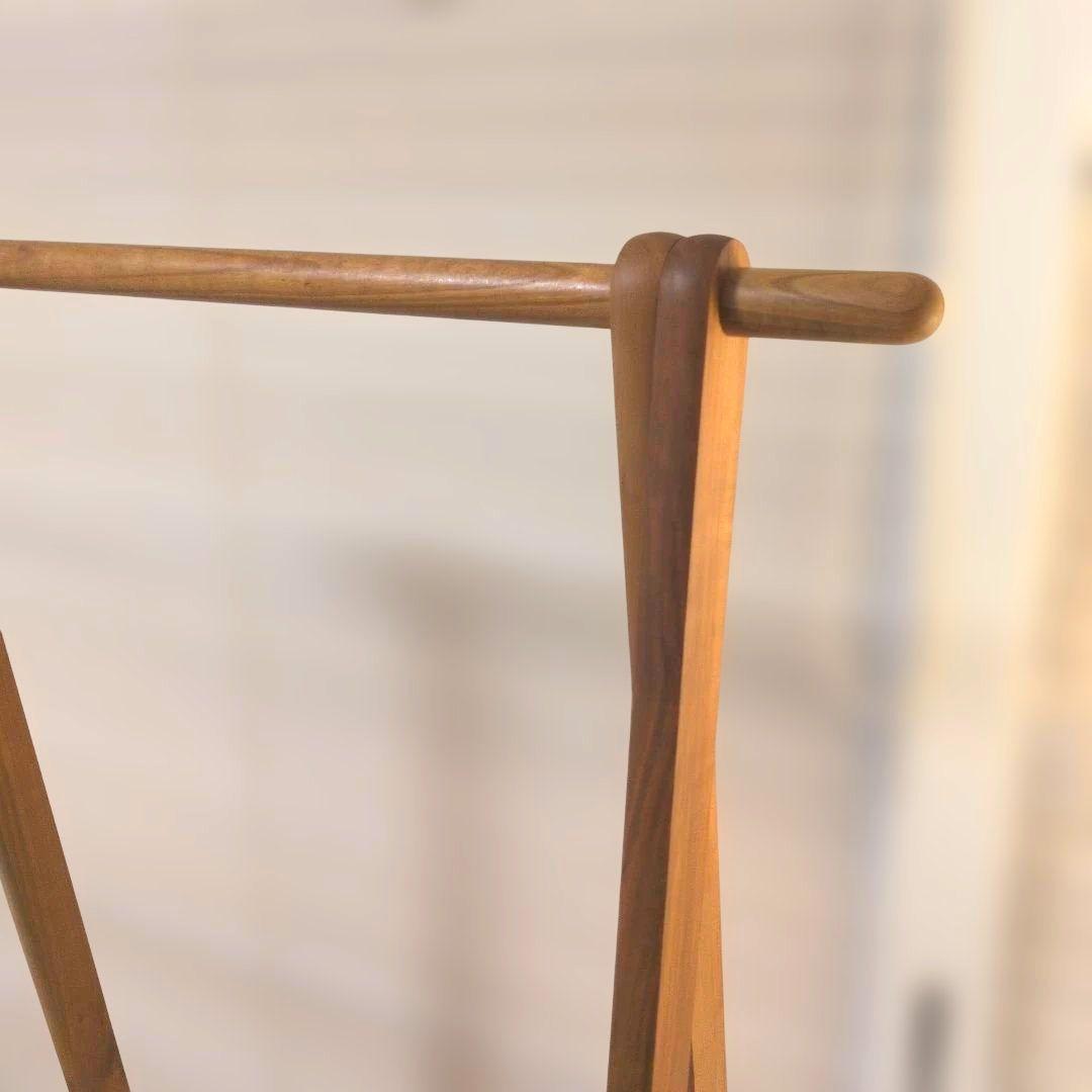 旭川家具　コサイン　cosine　ドレスラック　コートハンガー　チェリー材製