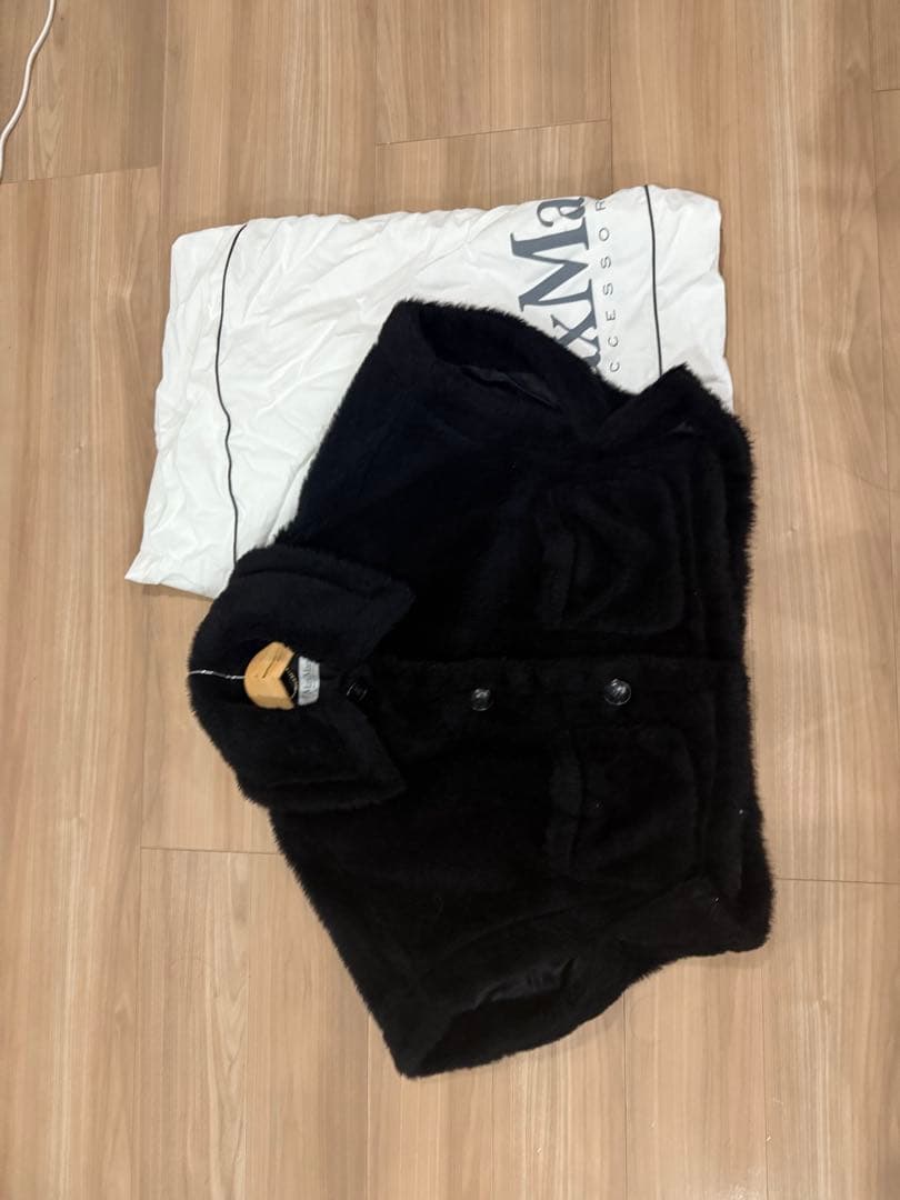 maxmara マックスマーラ　テディベア　ポンチョコート　NEWTERZO