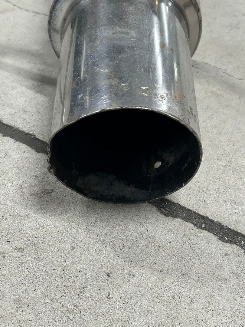 砲弾マフラー 中間パイプ リアピースセット ER34